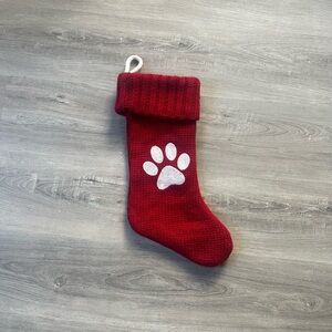 Target Wondershop Paw Print Stocking